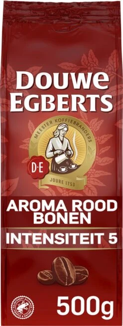 Douwe Egberts Aroma Rood Koffiebonen - 6 X 500 Gram -Koffie Promotie Winkel 453x1200 6