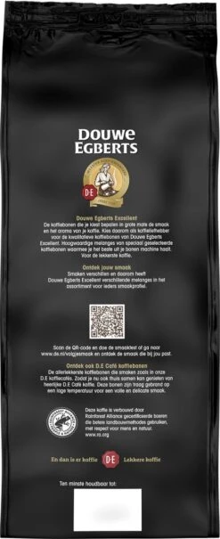 Douwe Egberts Excellent Gold Koffiebonen - 5/9 Intensiteit - 4 X 1kg -Koffie Promotie Winkel 490x1200 1
