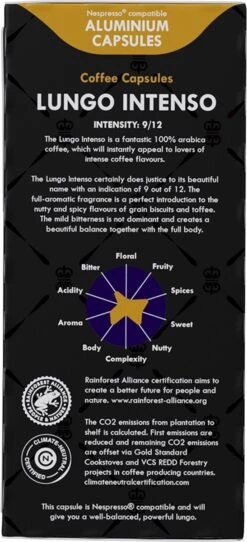 Gran Maestro Italiano - Koffiecups - Nespresso Compatibel Proefpakket - Espresso, Lungo En Meer - 10 X 20 Cups 12 Gran Maestro Italiano - Koffiecups - Nespresso Compatibel Proefpakket - Espresso, Lungo En Meer - 10 X 20 Cups -Koffie Promotie Winkel 547x1200