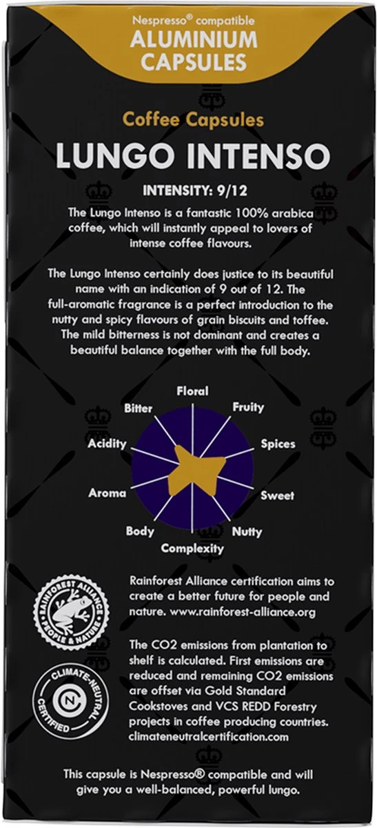 Gran Maestro Italiano - Koffiecups - Nespresso Compatibel Proefpakket - Espresso, Lungo En Meer - 10 X 20 Cups 5 Gran Maestro Italiano - Koffiecups - Nespresso Compatibel Proefpakket - Espresso, Lungo En Meer - 10 X 20 Cups - Afbeelding 3