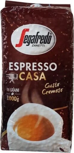 Segafredo Espresso Casa Koffiebonen - 1 Kg -Koffie Promotie Winkel 583x1200