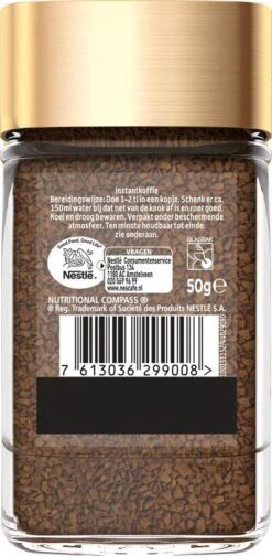 Nescafé Gold Oploskoffie - 12 Potten à 50 Gram -Koffie Promotie Winkel 588x1200 1