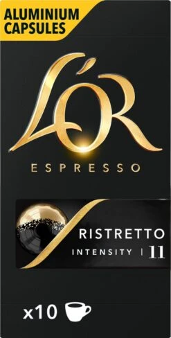 L'OR Espresso Ristretto (11) - 10 X 10 Koffiecups -Koffie Promotie Winkel 607x1200 1