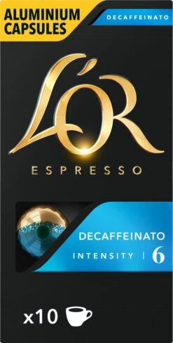 L'OR Espresso Decaffeinato Koffiecups - Intensiteit 6/12 - 10 X 10 Capsules 21 L'OR Espresso Decaffeinato Koffiecups - Intensiteit 6/12 - 10 X 10 Capsules -Koffie Promotie Winkel 607x1200 9