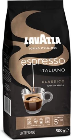 Lavazza Espresso Italiano Classico Koffiebonen - 500 Gram X4 -Koffie Promotie Winkel 608x1200 2