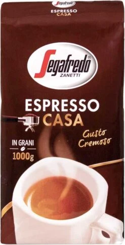 Segafredo Espresso Casa Koffiebonen - 1 Kg -Koffie Promotie Winkel 613x1200