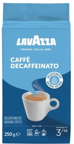 Lavazza Caffe Decaffeinato Filterkoffie - 250 Gram X8 -Koffie Promotie Winkel 619x1200 4