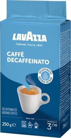 Lavazza Caffe Decaffeinato Filterkoffie - 250 Gram X8 -Koffie Promotie Winkel 620x1200