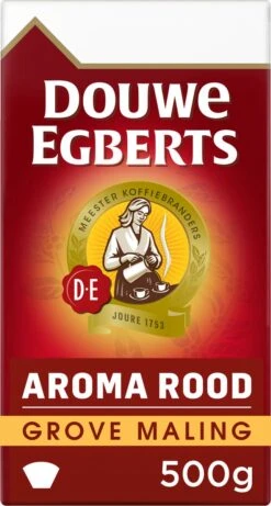 Douwe Egberts Aroma Rood Grove Maling Filterkoffie - 6 X 500 Gram -Koffie Promotie Winkel 643x1200 3