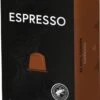 100 Capsules Epic Coffee - Espresso - Nespresso® Compatible Aluminium Capsules - RFA Keurmerk - Doos 100 Stuks -Koffie Promotie Winkel 646x1200