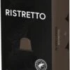 100 Capsules Epic Coffee - Ristretto - Nespresso® Compatible Aluminium Capsules - RFA Keurmerk - Doos 100 Stuks -Koffie Promotie Winkel 648x1200