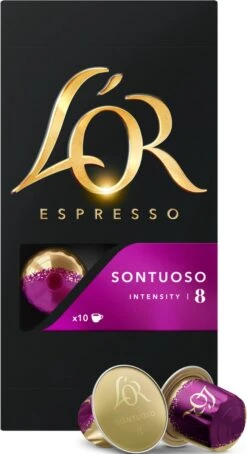 L'OR Espresso Koffiecups Variatiepakket - 8 X 10 Capsules -Koffie Promotie Winkel 653x1200