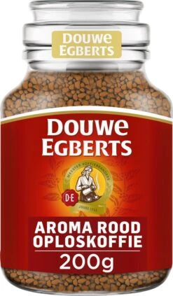 Douwe Egberts Aroma Rood Oploskoffie - 6 X Pot Van 200 Gram -Koffie Promotie Winkel 701x1200
