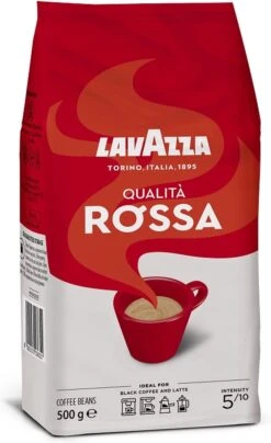 Lavazza Qualita Rossa Koffiebonen - 500 Gram X4 -Koffie Promotie Winkel 734x1200