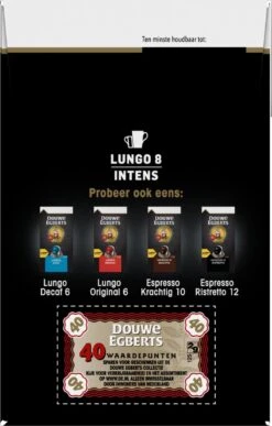 Douwe Egberts Lungo Intens (8) - 5 X 40 Koffiecups -Koffie Promotie Winkel 766x1200 1