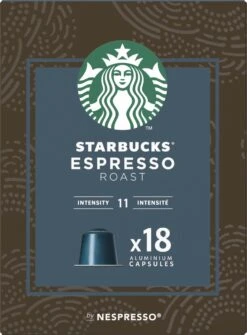 Starbucks By Nespresso Capsules Espresso Roast - 7 Doosjes à 18 Koffiecups -Koffie Promotie Winkel 884x1200