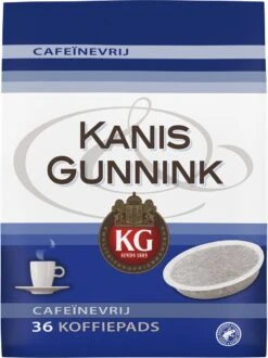 Kanis & Gunnink Cafeïnevrij Koffiepads - 10 X 36 Pads -Koffie Promotie Winkel 898x1200