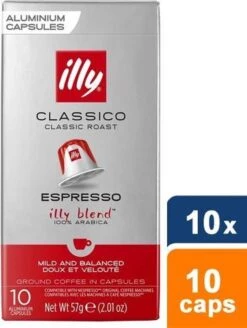 Illy Espresso Classico Koffiecups - Intensiteit 5/9 - 10 X 10 Capsules -Koffie Promotie Winkel 904x1200 1