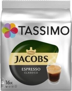 Tassimo - Jacobs Espresso Classico - 16 T-Discs -Koffie Promotie Winkel 948x1200 1