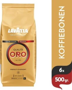 Lavazza Qualità Oro Koffiebonen 6 X 500g -Koffie Promotie Winkel 967x1200
